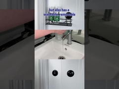 Черный окисленный держатель аксессуаров ванны нержавеющей стали для чашки всасывания ливня зафиксировал