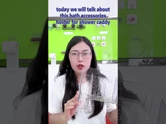 Пластмасса держателя стены держателя аксессуаров ванны корзины организатора хранения стола офиса