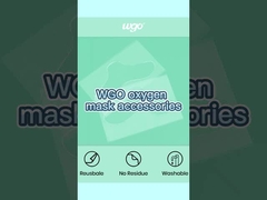 Репозиционная многоразовая клеящая кислородная маска гелевая прокладка для масок CPAP