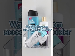 Без повреждений Чистый кухонный организатор Контейнер Стенная установка Для ванной комнаты