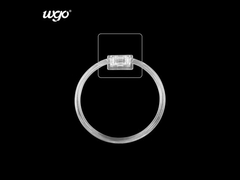 4 кг Сменяемый висячий туалетный полотенце кольцо держатель поливинилхлорида наклейка