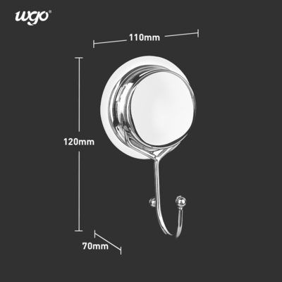 6kg нагружая полотенце WGO водоустойчивое закрепляет съемные крюки Bathroom SS201