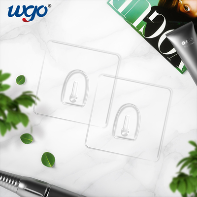 Вешалка крюка стены крюка WGO встали на сторону двойником, который слипчивая для оформления двери одежд ключей полотенец шляп пальто вися домашнего