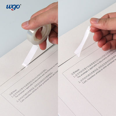 Клейкая лента Traceless ленты одиночной ленты с нанесенным слоем WGO многоразовая прозрачная одна, который встали на сторону Washable