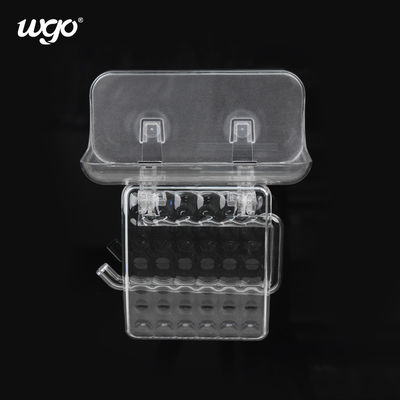 Никакие сверля мыло WGO и держатель ткани не интегрировали прозрачную полку Bathroom