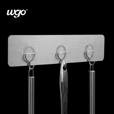 SS304 крюк PVC Stickey установленный стеной для вешалок и организаторов одежд