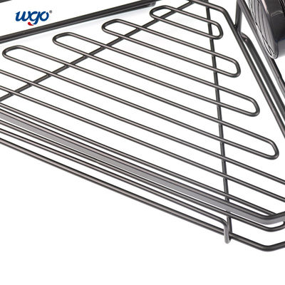 Ржавеет свободная Washable вися угловая нержавеющая сталь всасывания полки ливня