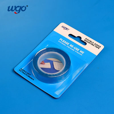 Лента крена ясной многоразовой Не-маркировки ленты ленты двухсторонней Washable для пользы DIY