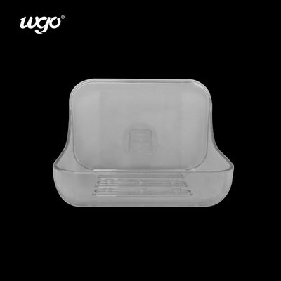 Прозрачная пластиковая дождевая мыльная поднос без повреждений