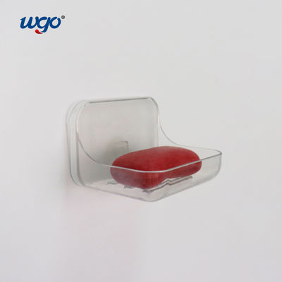 Прозрачная пластиковая дождевая мыльная поднос без повреждений