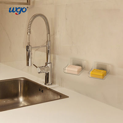 Прозрачная пластиковая дождевая мыльная поднос без повреждений